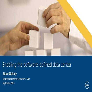 Software Defined Data Centres | PPTX