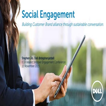 Social Engagement, Building Customer Brand Alliance Through Sustainable Conve...