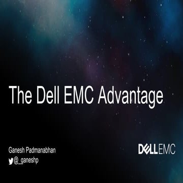 Dell EMC Advantage
