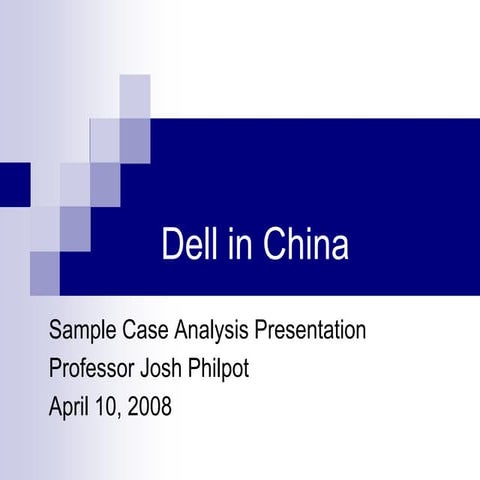 Dell in china.ppt
