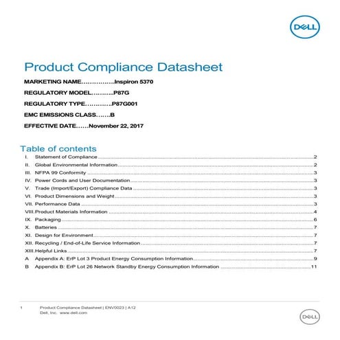 Dell Inspiron 5370 Laptop Sinh Viên đáng mua 