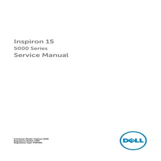 Dell Inspiron 15 5000 series (5548)...