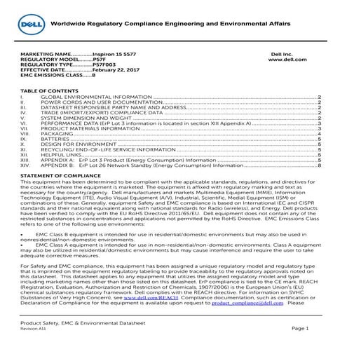 Laptop Dell Inspiron 5577 Chiến Game Mượt Mà