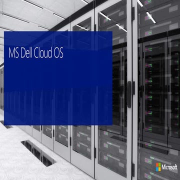Hybrid datasenter - fremtidsrettet og optimalisert med Microsoft Cloud OS