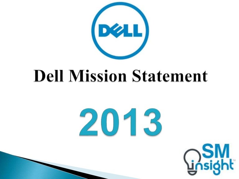 Dell mission statement