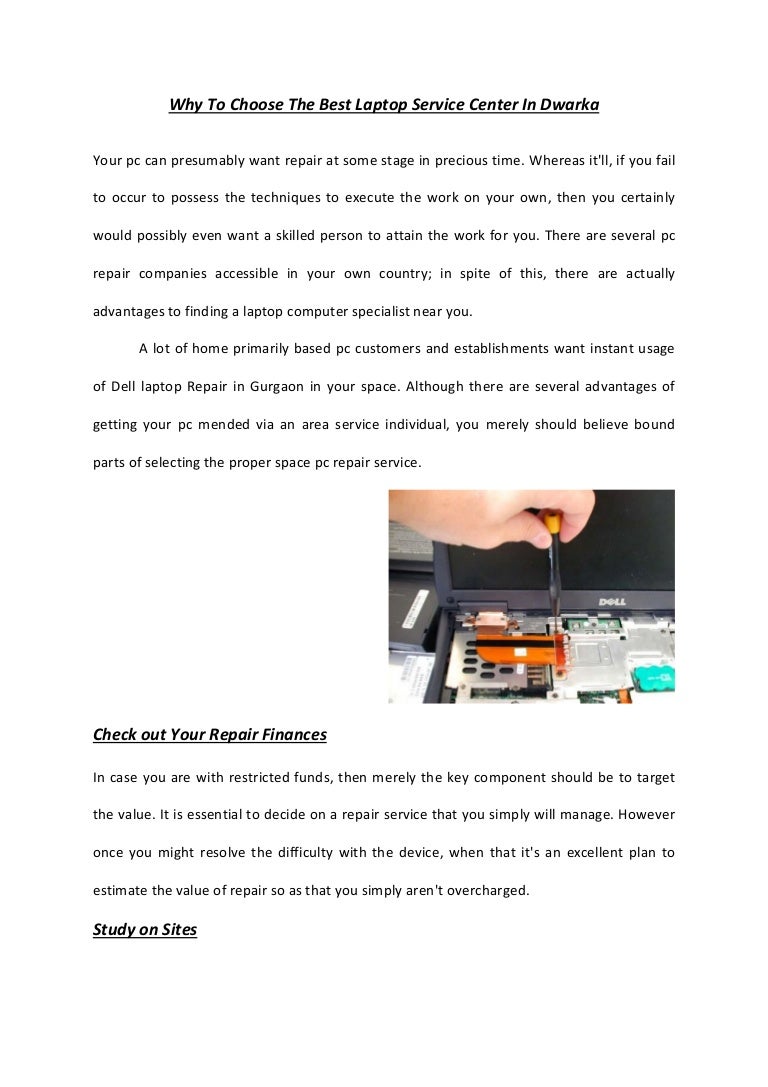  Dell Laptop Service Center in Dwarka