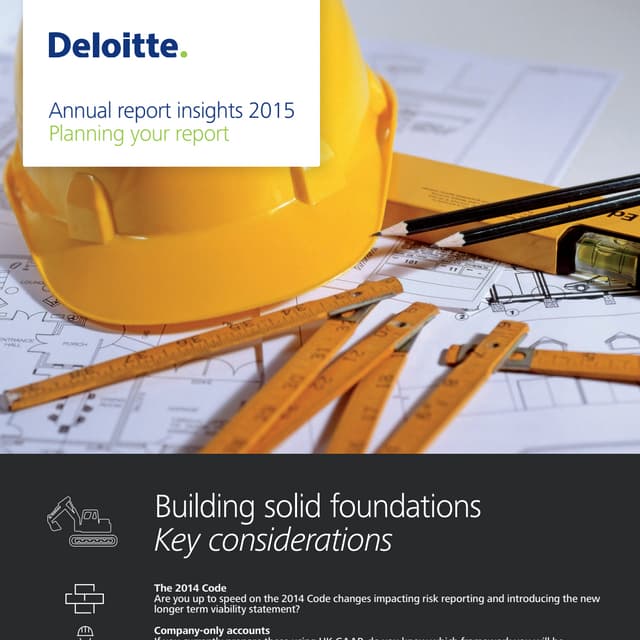 Annual Report Insights 2015 infographic