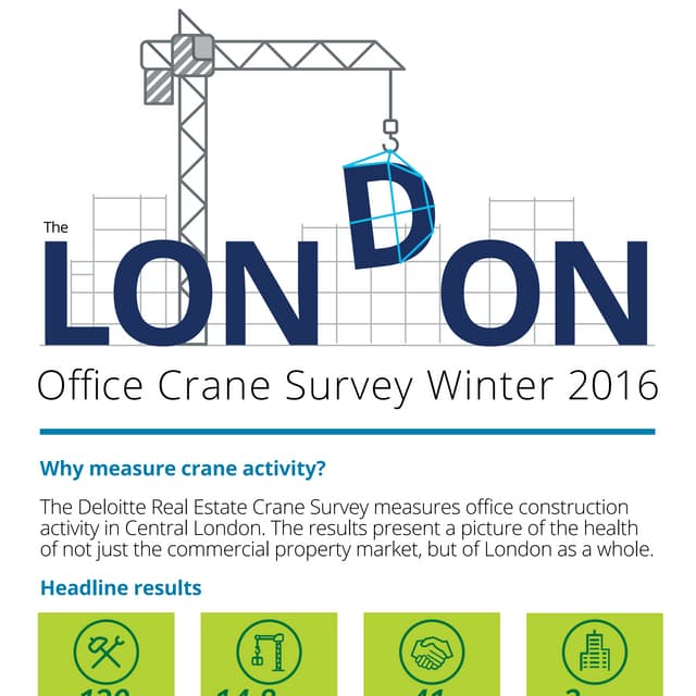 Deloitte UK London Office Crane Survey 2016