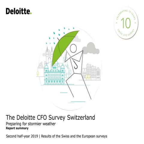 The Deloitte CFO Survey - 2nd half-year 2019