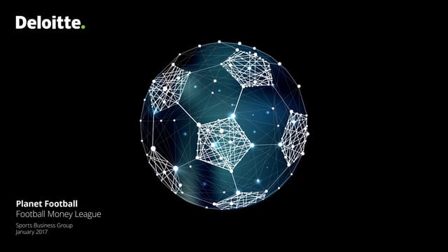 Deloitte Football Money League - Pl...