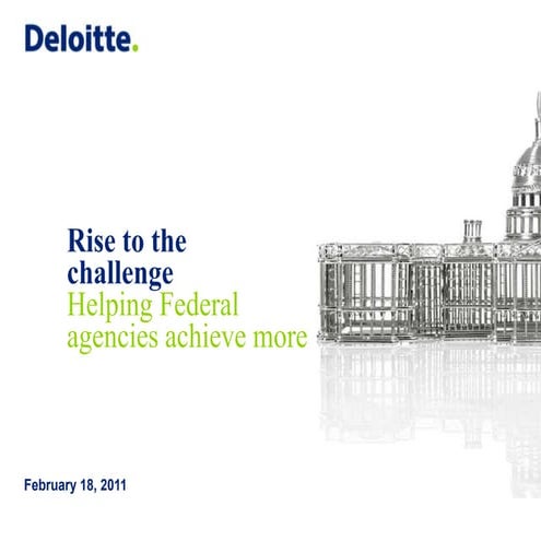 Deloitte gov federal practice
