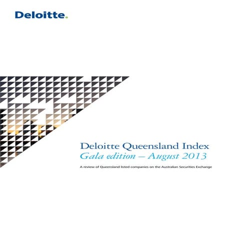 Queensland, Australia economic performance 2013