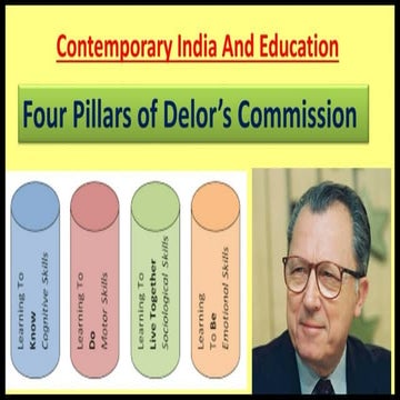 Delors report of four pillars of learning