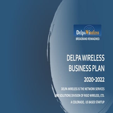 Delpa Wireless - Broadband Reimagined