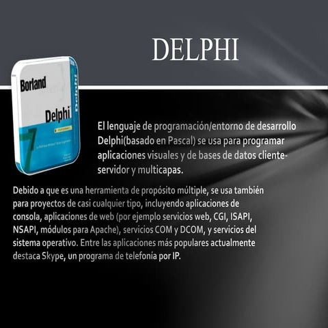 My sql en delphi 7 | PPT