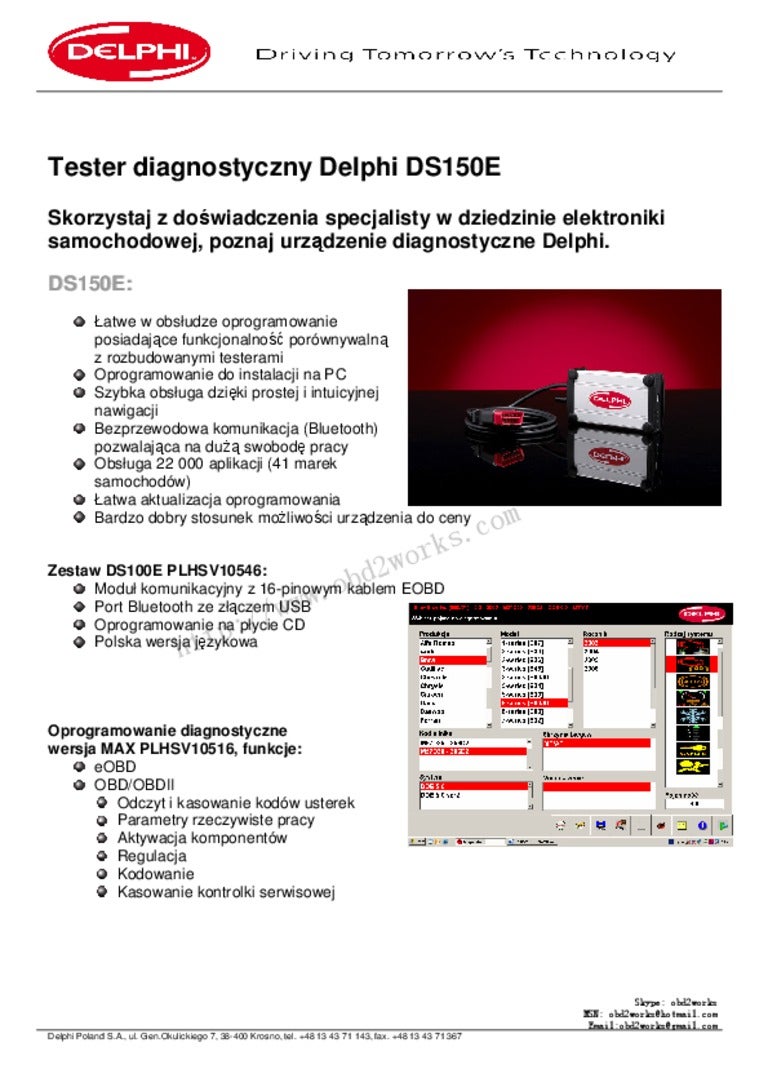 Delphi ds150e user manual