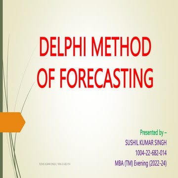 DELPHI METHOD of FORECASTING PROCESS.pptx
