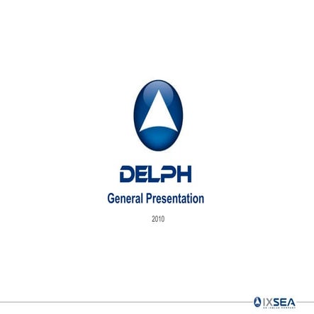 Delph v28   0 - General Presentation