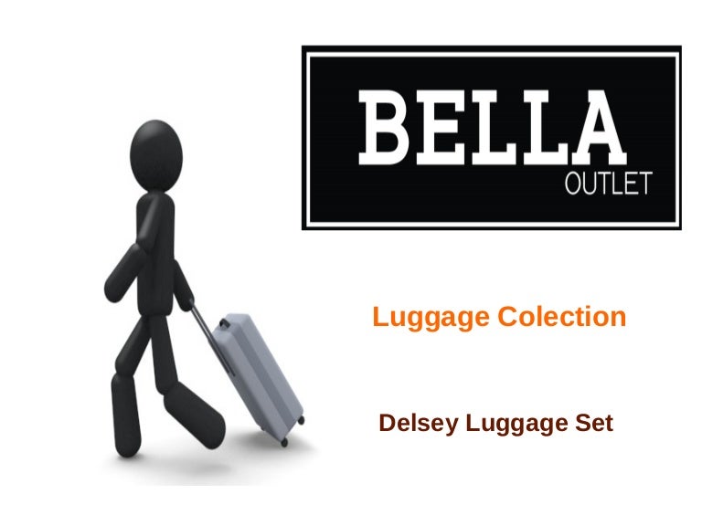 delsey luggage outlet