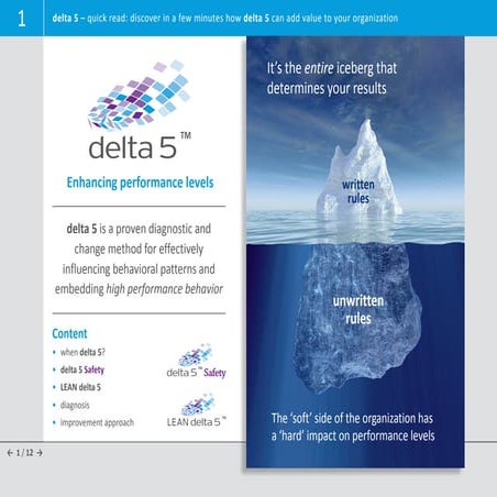 delta 5 Quick Read - English