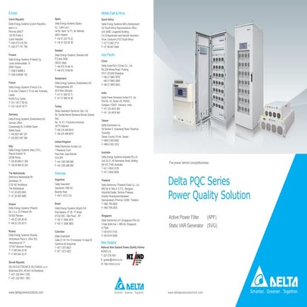 Delta pqc series power quality solution brochure 20161101