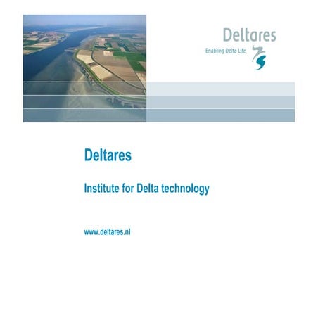 Deltares corporate presentation