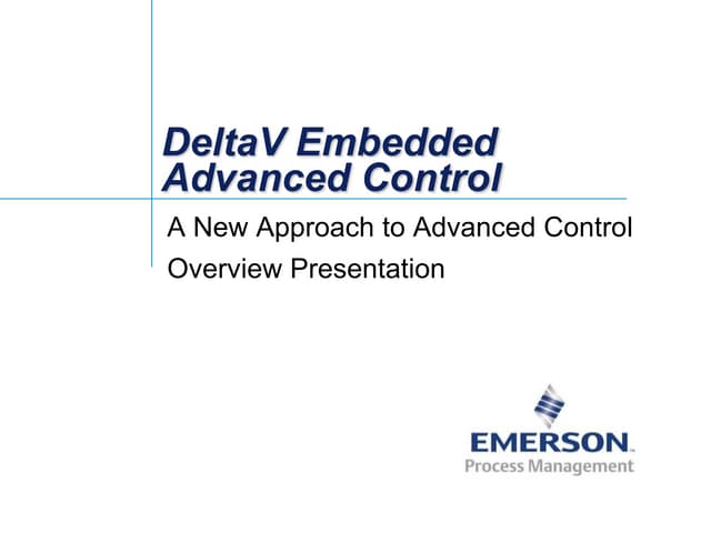 Emerson DeltaV Control Network | PDF