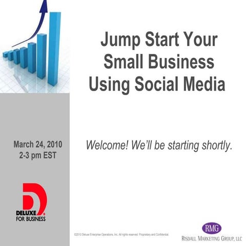 Deluxe/Risdall Social Media Marketing Webinar Presentation