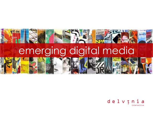 Delvinia Emerging Media Presentation