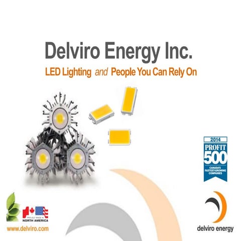 Delviro Energy Inc. | LED Lighting Manufacturer