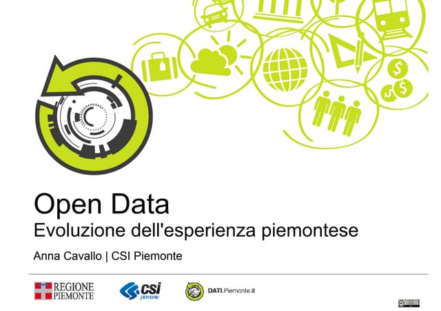 Open Data. Evoluzione dell’esperienza piemontese
