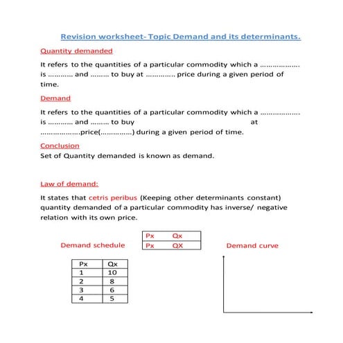 Demand | DOCX