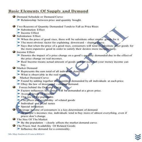 Demand schedule-or-demand-curve
