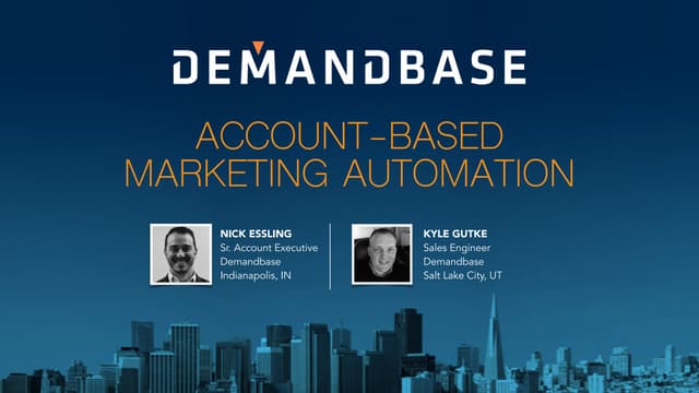 Account-Based Marketing Automation