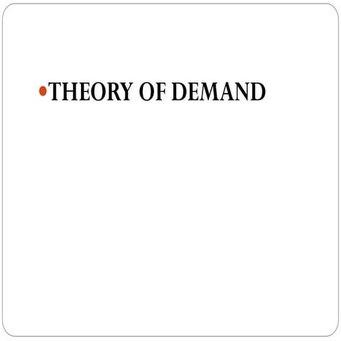 demand& the elasticity  and degrees of .PPT