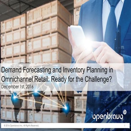 Demand Forecasting and Inventory Planning in Omnichannel Retail