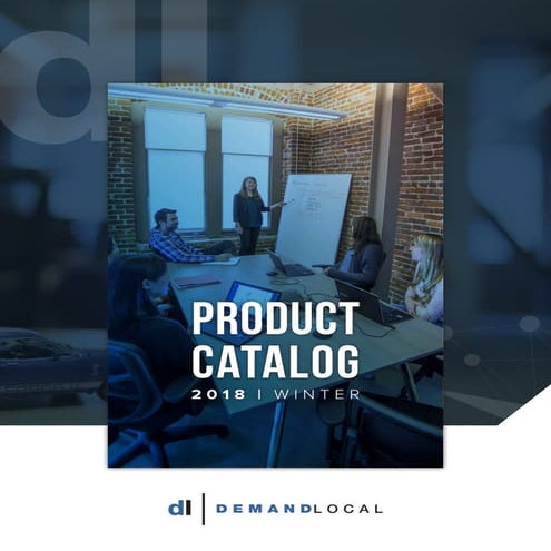 Demand local product catalog 2018