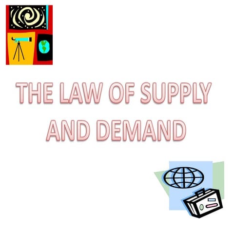 Demand&supply