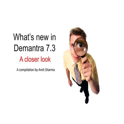 Demantra 7.3