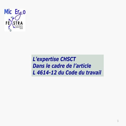 Demarche chsct pour site