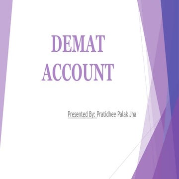 Demat account
