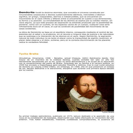 Demócrito fundó la doctrina atomista