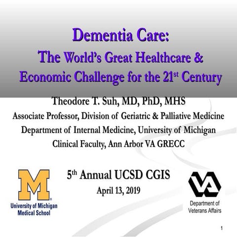 Dementia care   world's great healthcare  economic challenge for 21st cent ap...