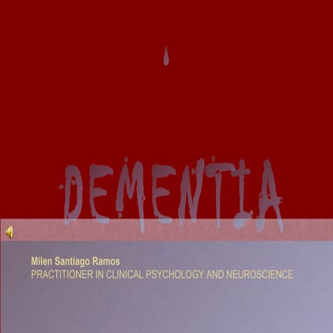Dementia powerpoint 