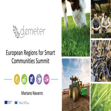 DEMETER – European Regions Summit for Smart Communities 