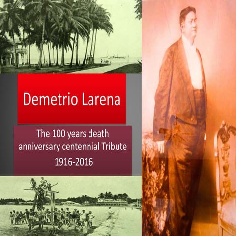 Gov. Demetrio Larena y de Sande