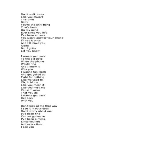 Demi Lovato   Get Back