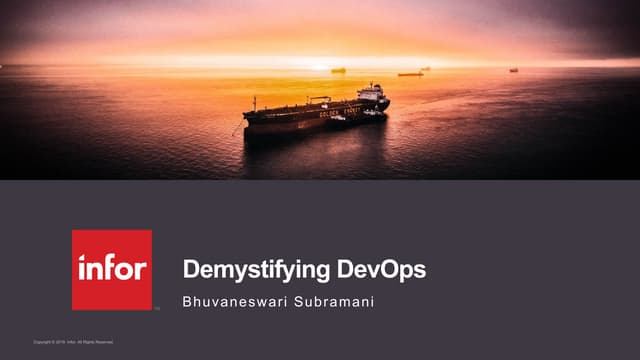 Demystifying DevOps