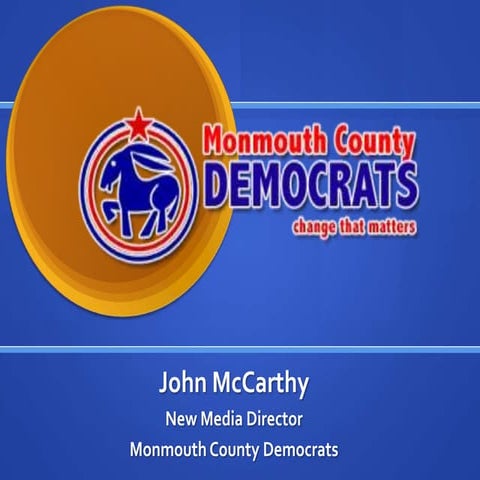 Monmouth Dems Social Media Training