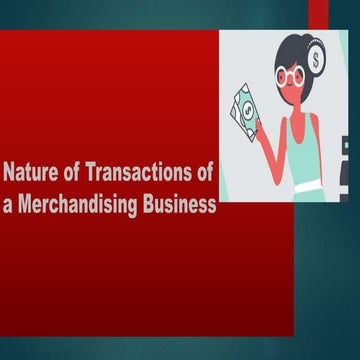 Accounting Cycle of a Merchandising Business